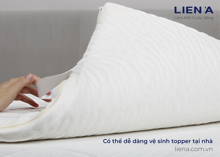 giặt topper bằng máy giặt