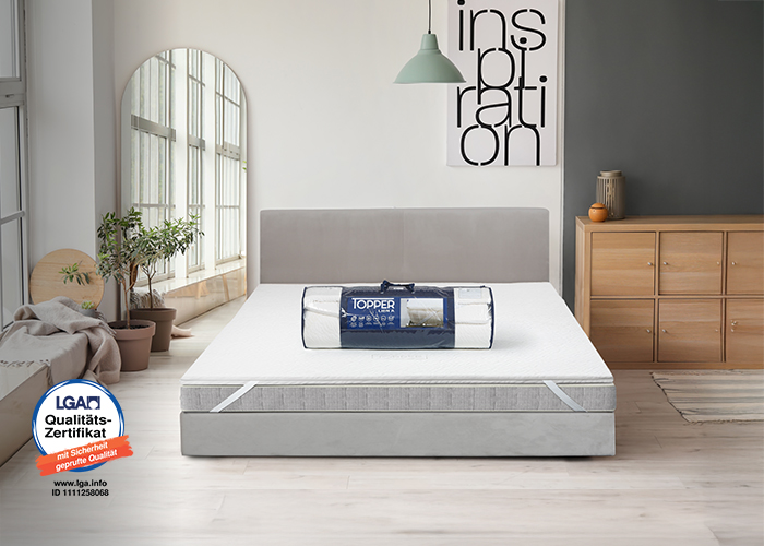 nệm topper đạt chứng nhận lga
