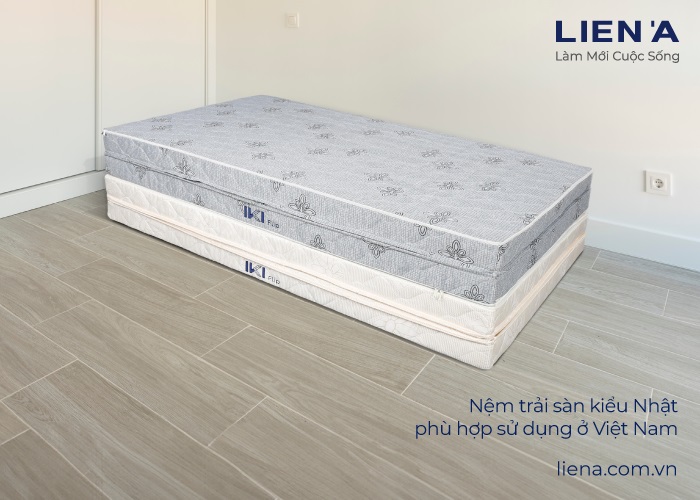 nệm trải sàn kiểu nhật phù hợp tại việt nam