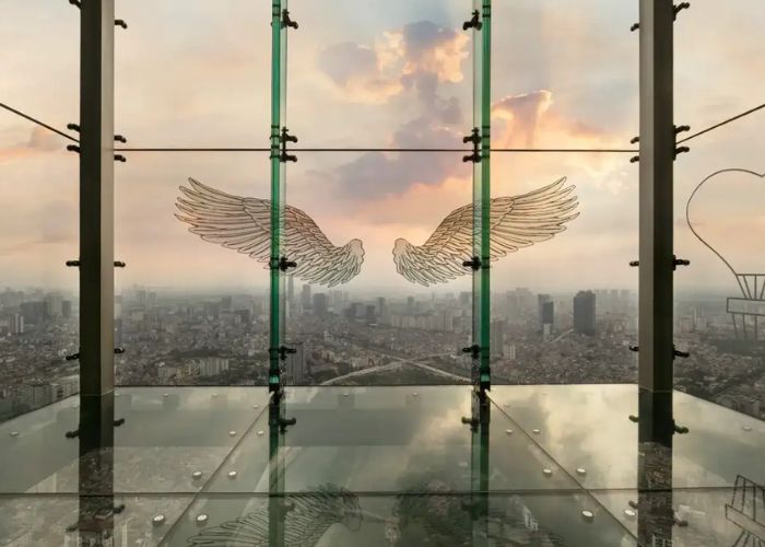 ngắm pháo hoa ở lotte hà nội sky