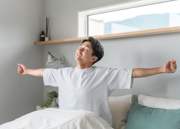 nghỉ ngơi đúng giờ đủ giấc