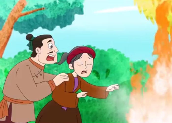 sự tích ông táo về trời