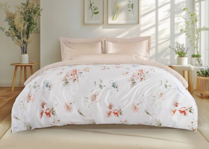 nội thất be phối trắng