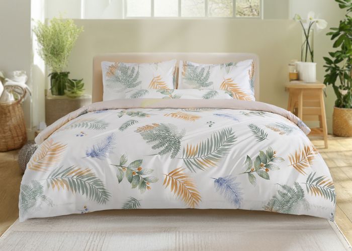 nội thất cam phối xanh lá