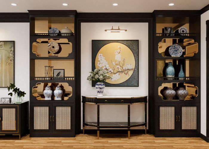 nhà phố phong cách indochine