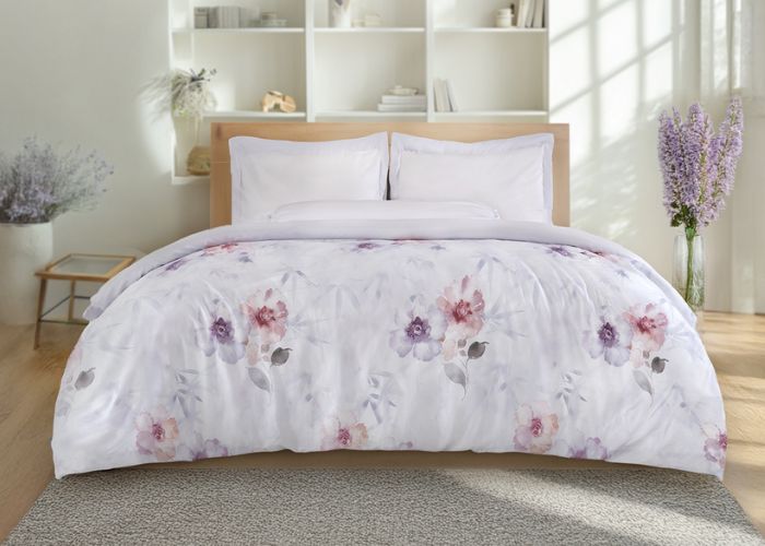 nội thất tím phối tím pastel