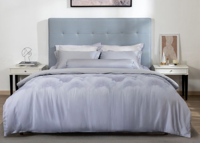 nội thất xanh dương phối xanh dương