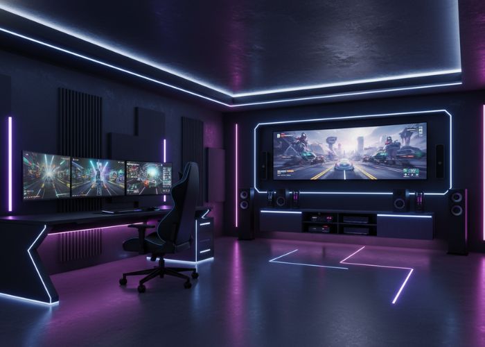 phòng giải trí công nghệ