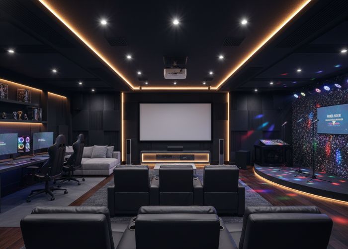 phòng giải trí đa năng