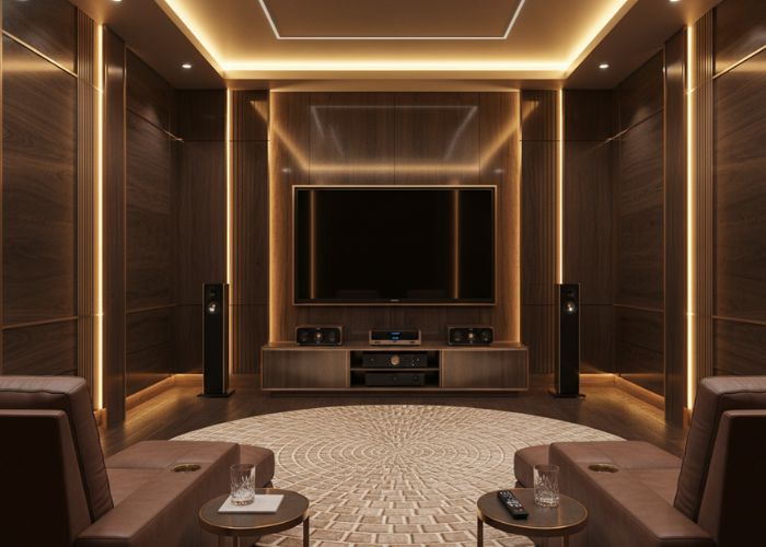 phòng giải trí luxury