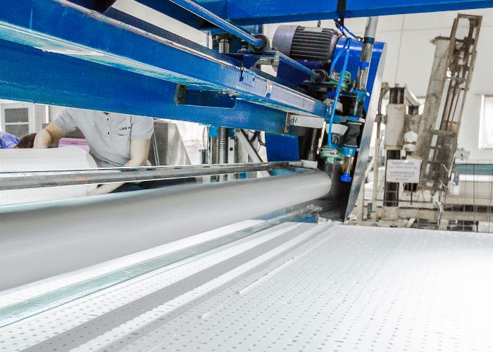 quy trình sản xuất nệm hybrid chuẩn quốc tế