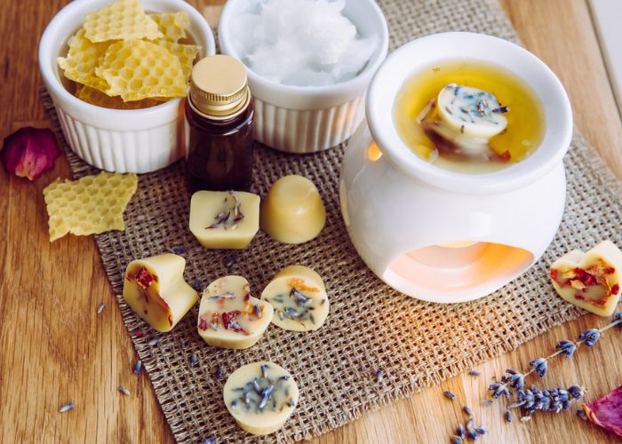 cách sử dụng sáp thơm để phòng