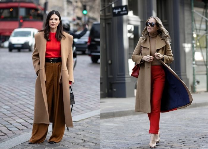 đỏ phối với màu gì