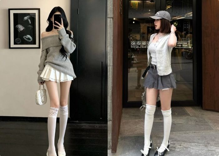 màu ghi và màu xám