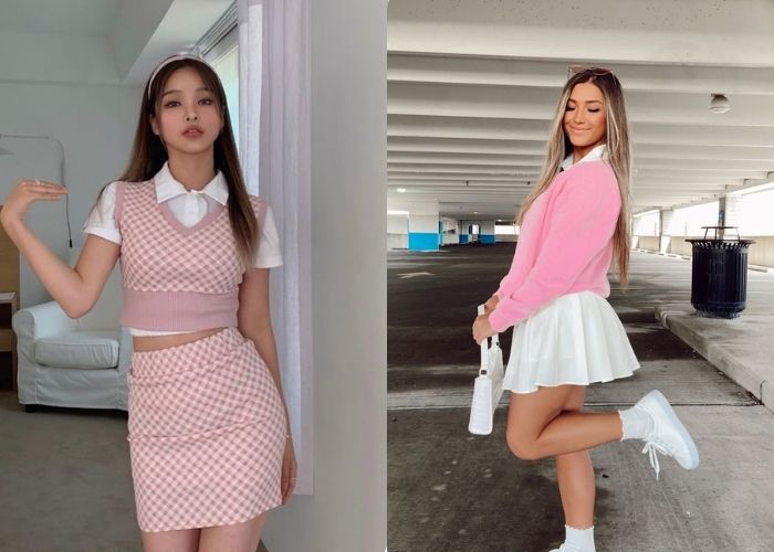 màu hồng kết hợp với màu gì thì đẹp