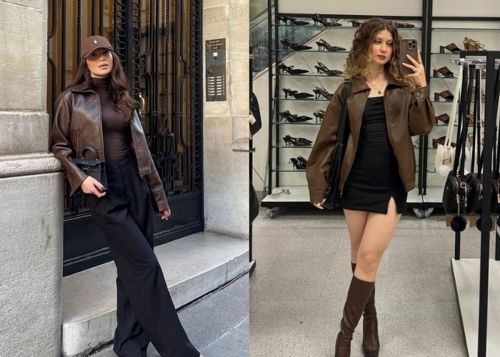 màu nâu kết hợp với màu gì thì đẹp