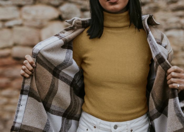 thời trang vải flannel