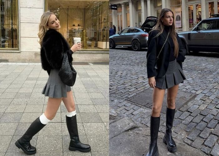 màu xám phối màu gì