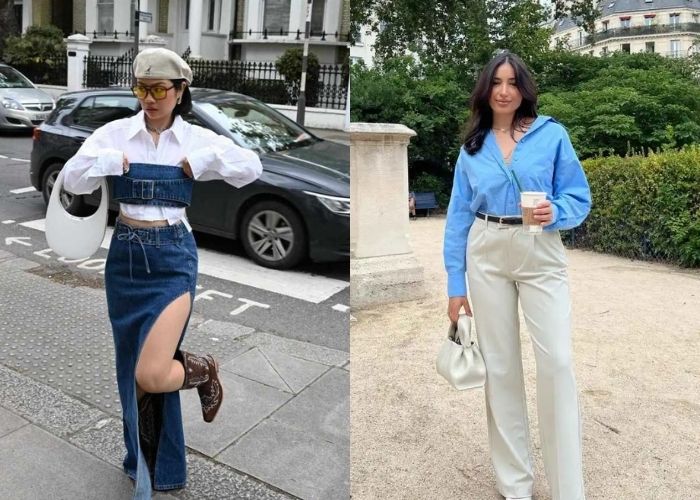 màu xanh dương hợp với màu gì