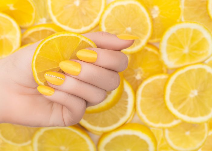 màu vàng chanh nhạt