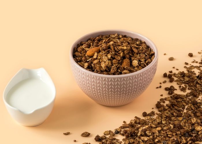 uống ngũ cốc granola