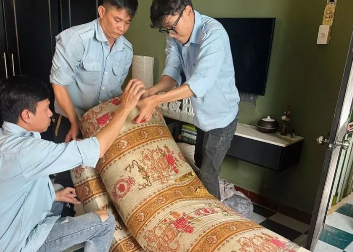 vứt bỏ nệm cũ