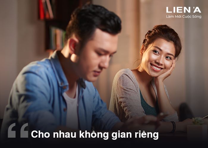 cho không gian riêng để hạnh phúc hơn