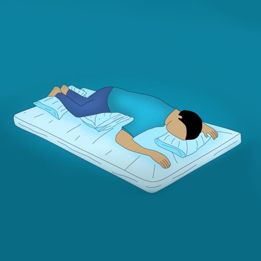 tư thế nằm sấp