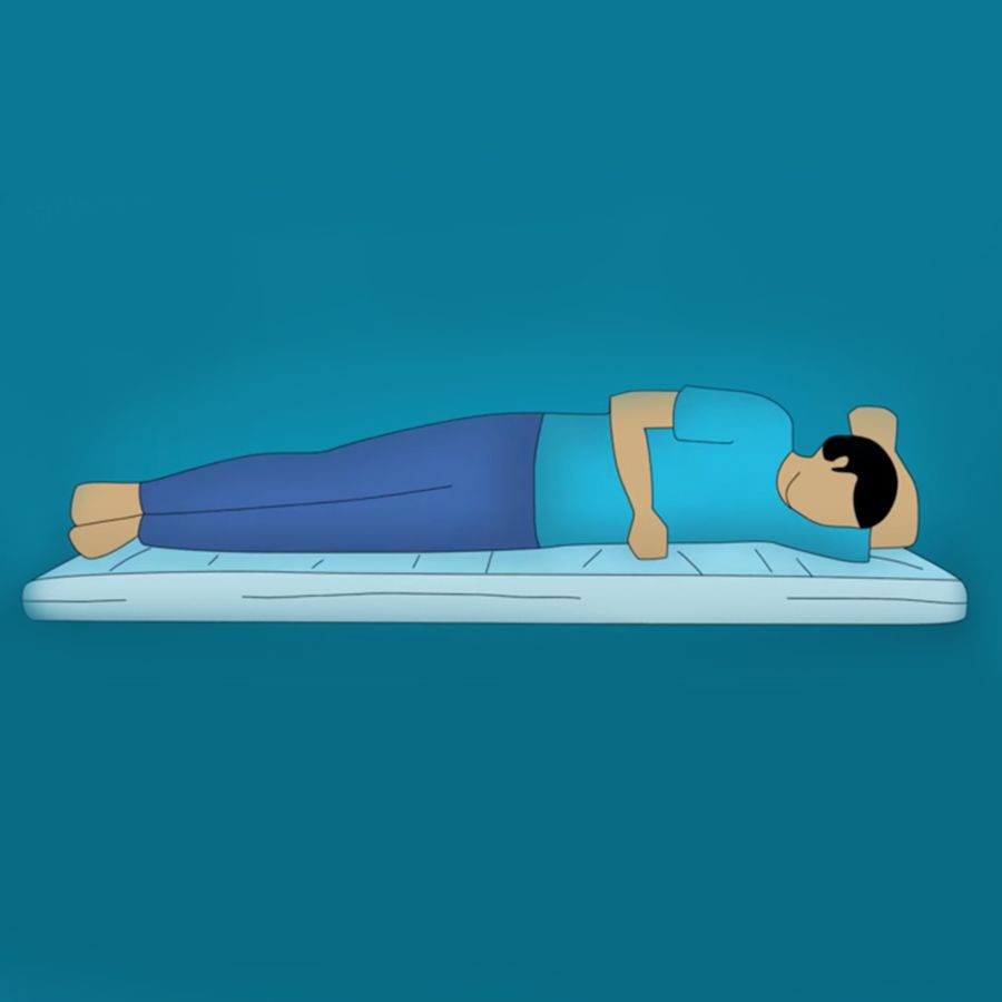 tư thể nằm ngửa 60 độ