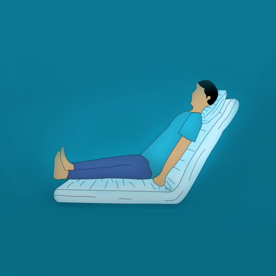 tư thế ngủ ngồi