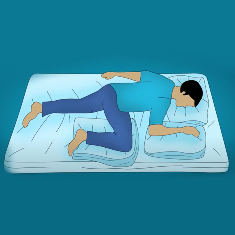 tư thế nằm sấp 