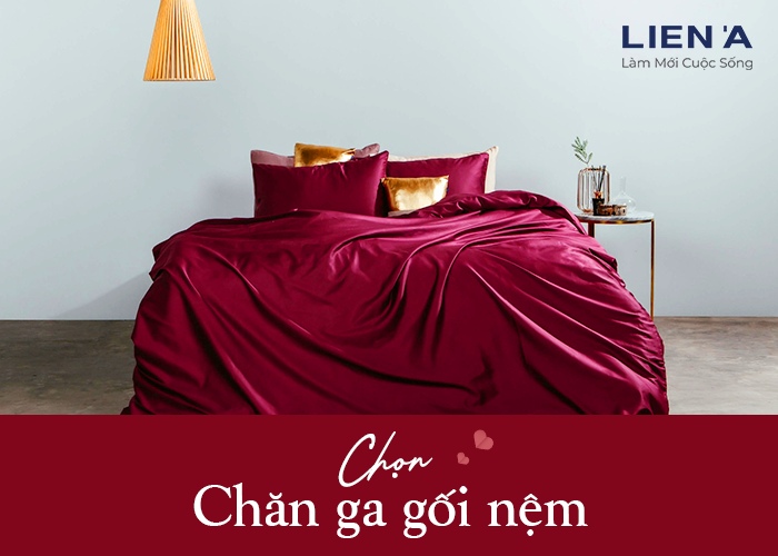 drap cưới màu đỏ