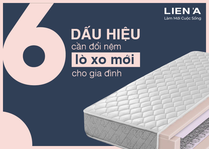 đổi nệm lò xo mới 