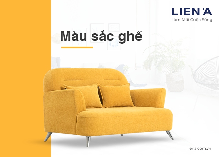 ghế sofa vàng