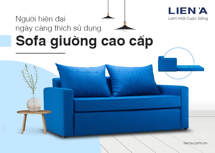 sofa giường cao cấp Liên Á