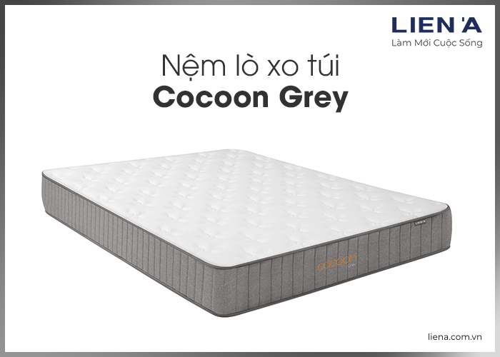 Nệm ló xo Cocoon than hoạt tính