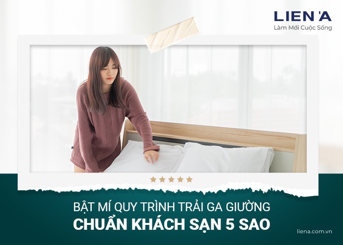 cách trải ga giường