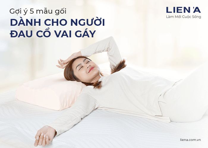 Gối cho người bị đau vai gáy