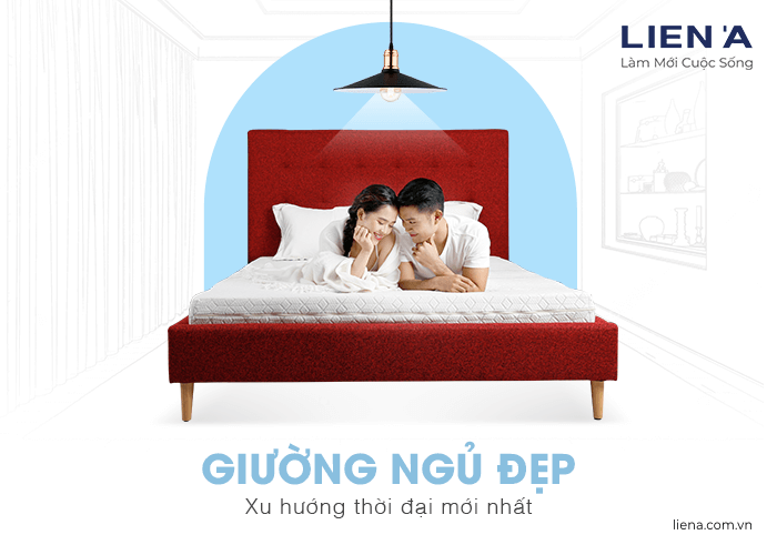 giường ngủ đẹp Liên Á