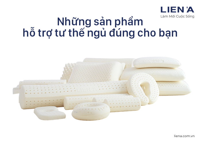 hỗ trợ tư thế ngủ đúng