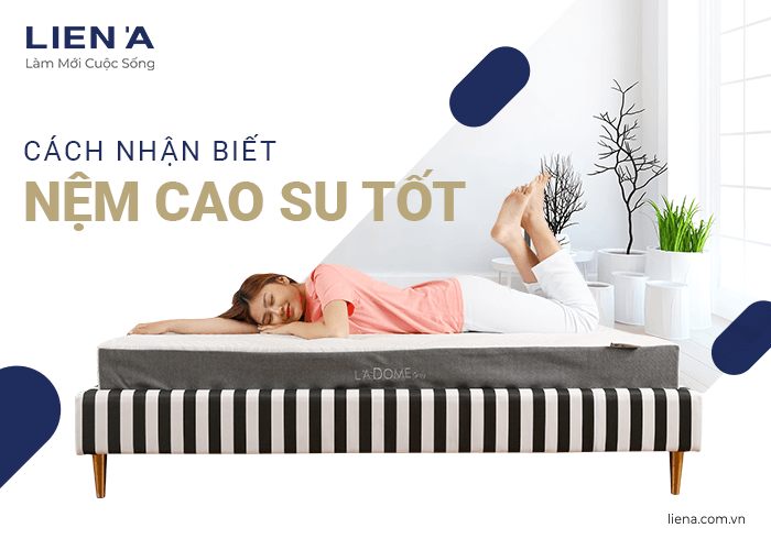 đặc tính của nệm cao su tốt