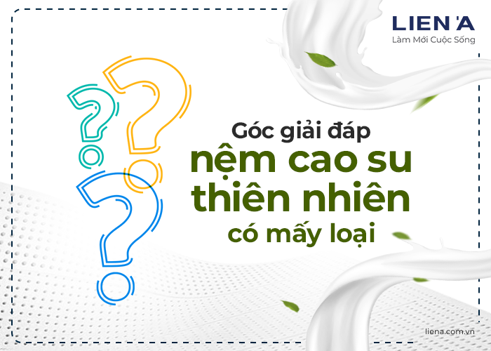 Nệm cao su thiên nhiên có mấy loại