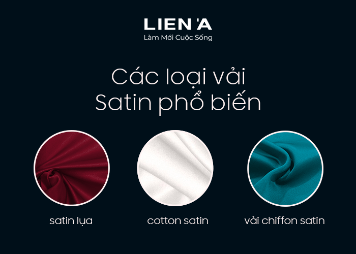 các loại vải satin