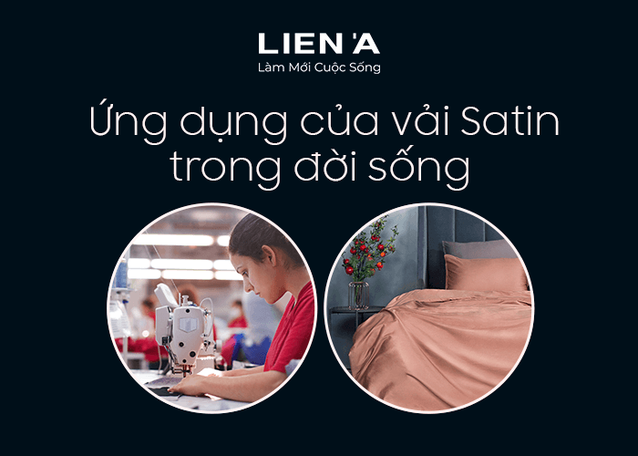 vải satin trong đời sống