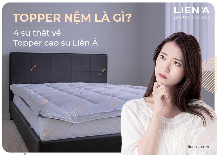 topper nệm là gì